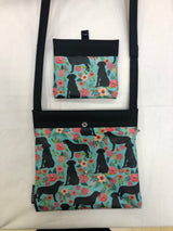 Black Labrador Cath Kidson style