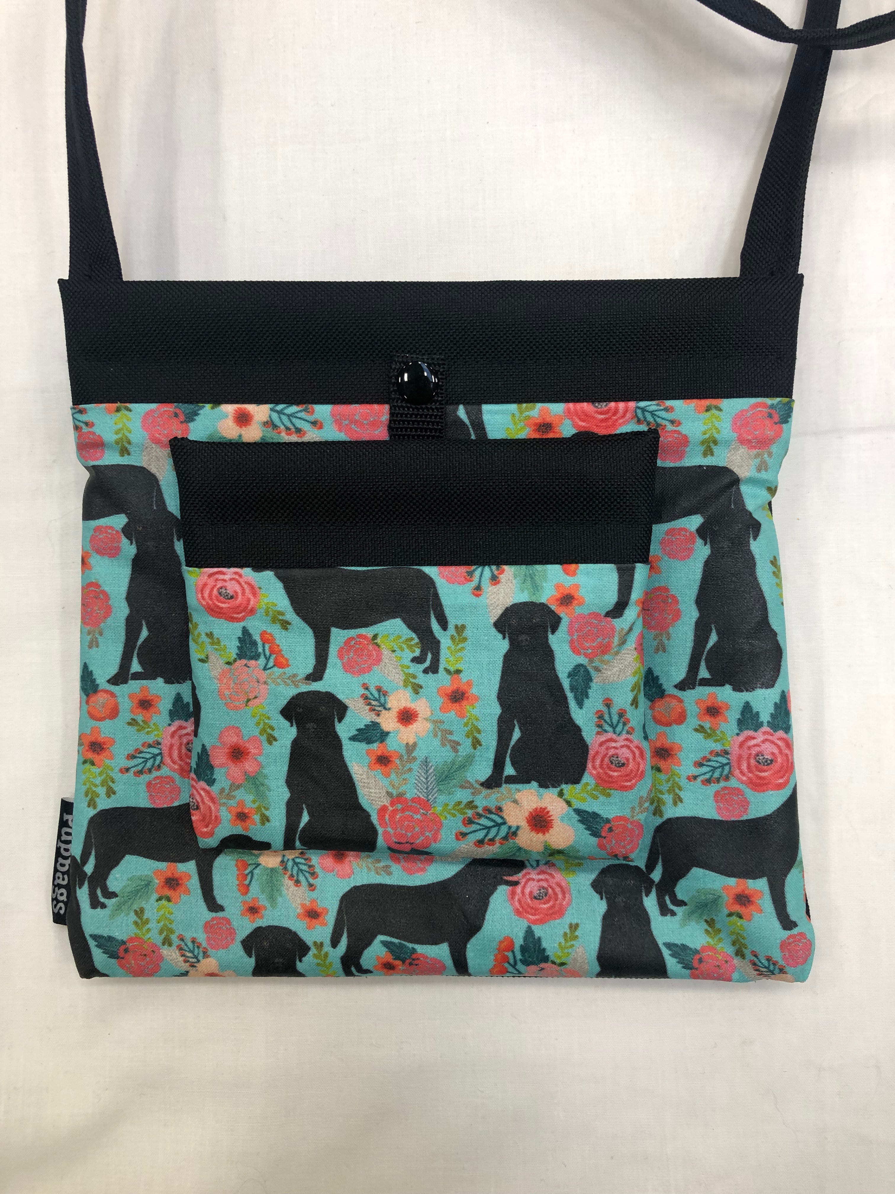 Black Labrador Cath Kidson style